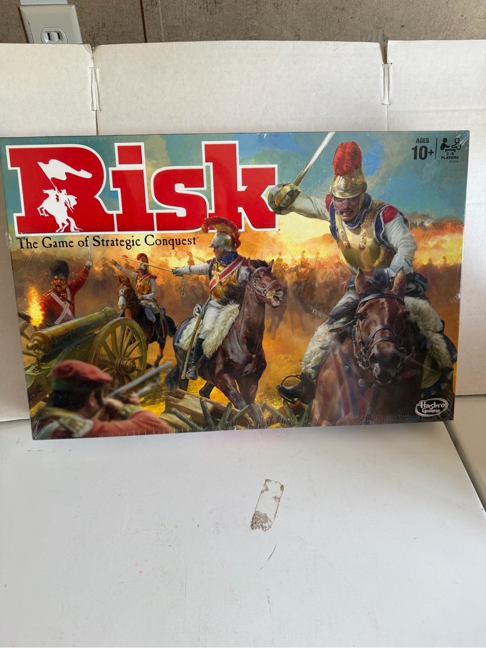 Hasbro Risk Board Game – Red and Gold Artwork Risk